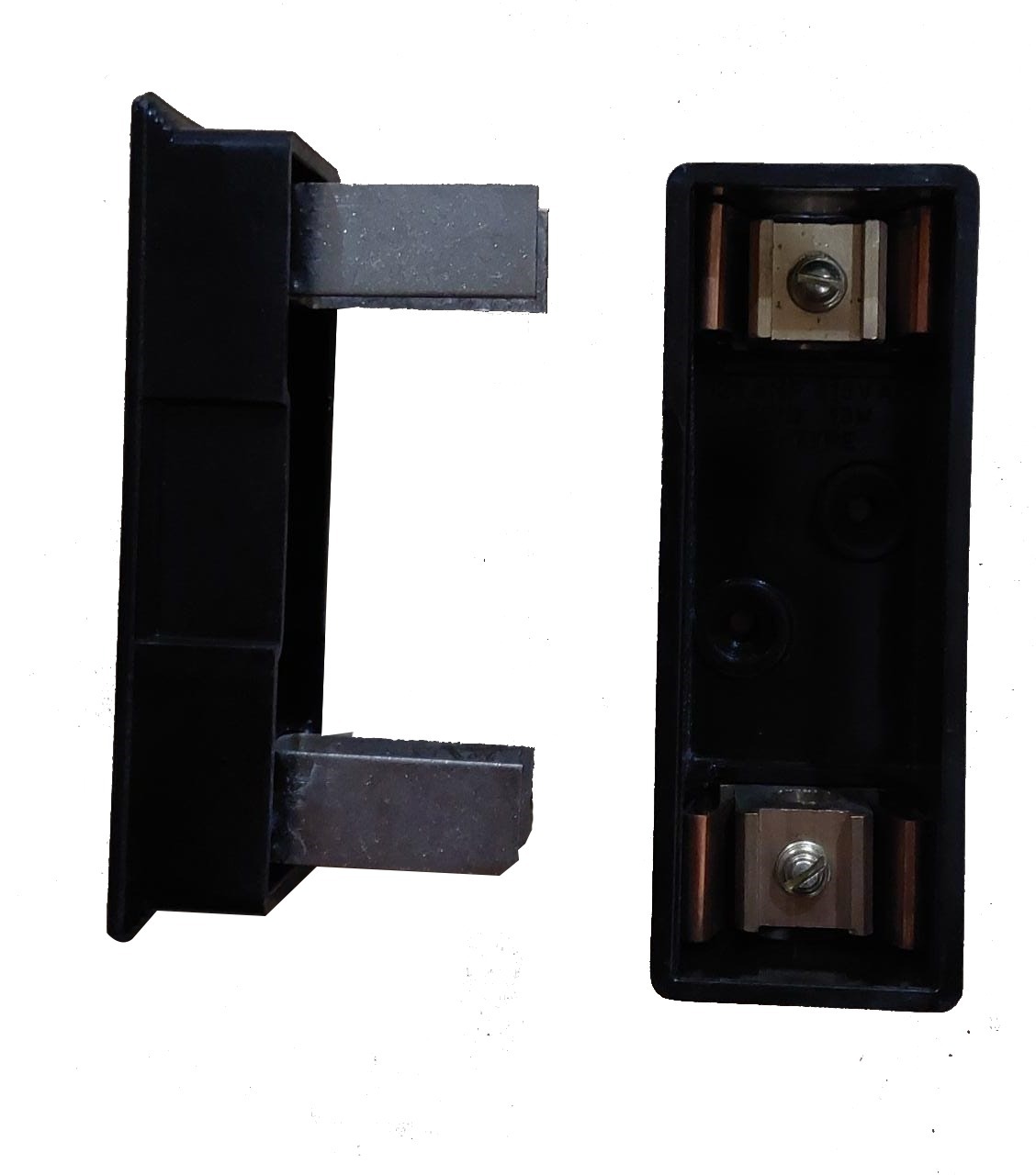 Selvo 125a Hrc Fuse Holder - Made In India, 10x6x14 Cm, Black | Rated Voltage: 415v, Weight: 0.6 Kg, Model No: Sel041