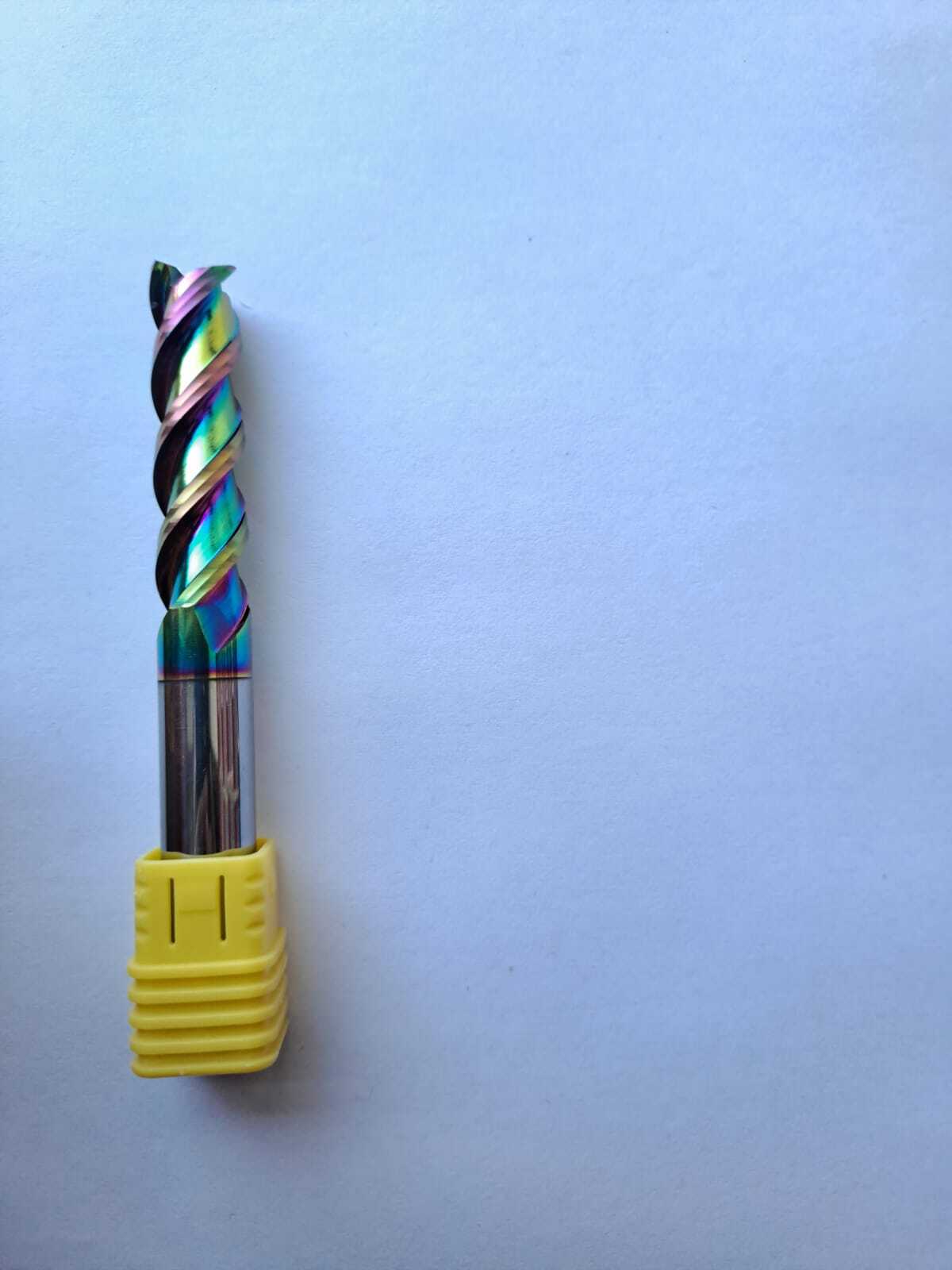 Carbide Endmill - 14mm Diameter 100mm Length | 4 Flutes Tialn Coated Precision Cutting Tool