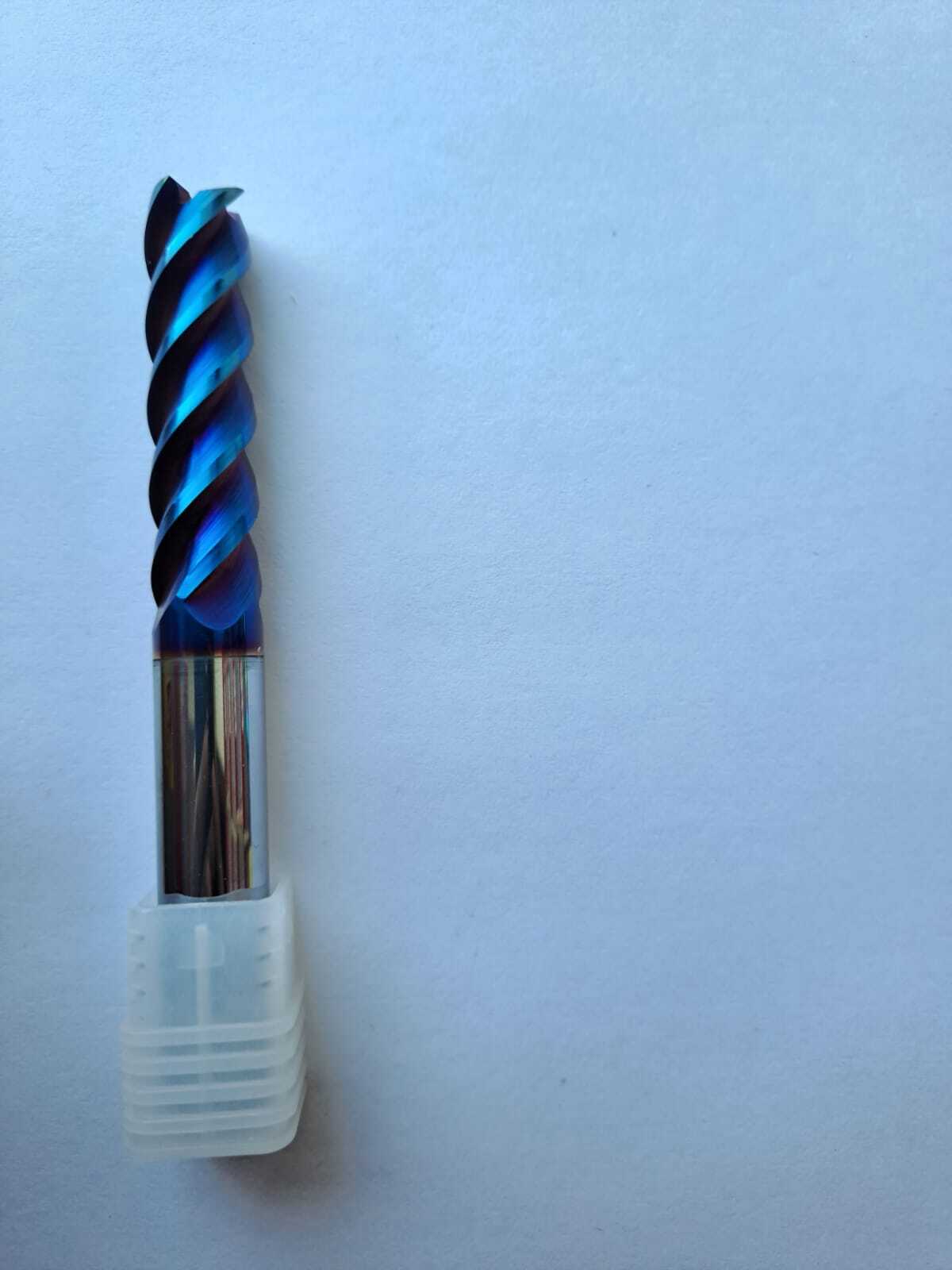 Carbide Endmill - 14mm Diameter 100mm Length | 4 Flutes Tialn Coated Precision Cutting Tool
