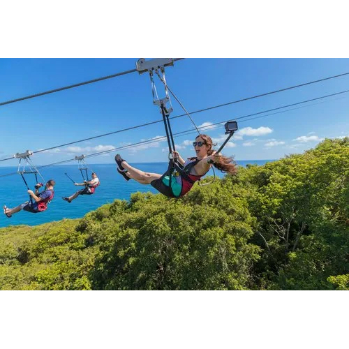 Adventure Zip Line Setup