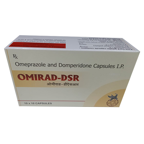 Omeprazole And Domperidone Capsules IP - Oral Generic Medicine for Adults | Relieves Acid Reflux, Nausea, Enhances Gastrointestinal Motility