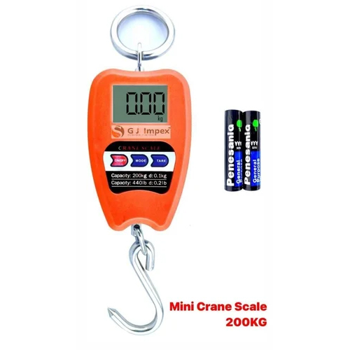 Crane Weigh Scale Capacity Range: 80 To 1000 Kilograms (Kg)