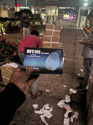 Mantra Mfs 100 ऑप्टिकल फ़िंगरप्रिंट स्कैनर वारंटी: 1 वर्ष