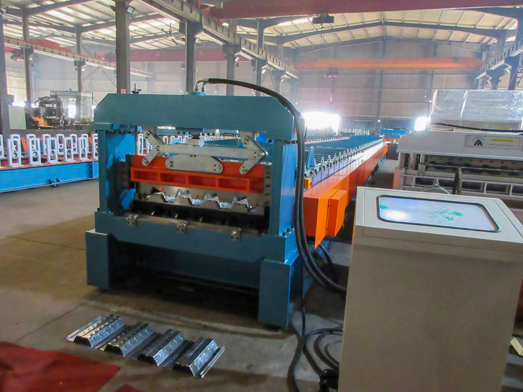 Steel Structure Composite Floor Deck Rolling Forming Machine