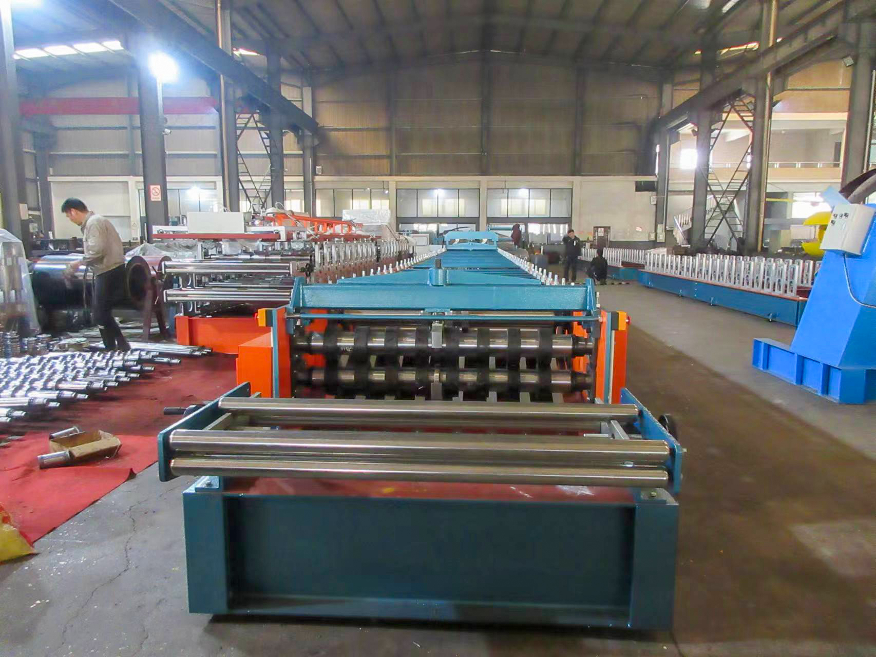 Steel Structure Composite Floor Deck Rolling Forming Machine