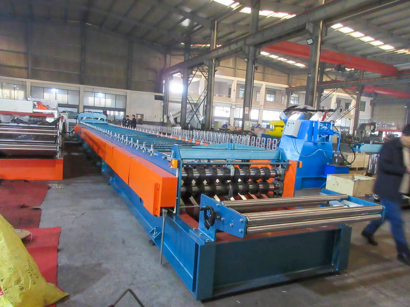 Steel Structure Composite Floor Deck Rolling Forming Machine