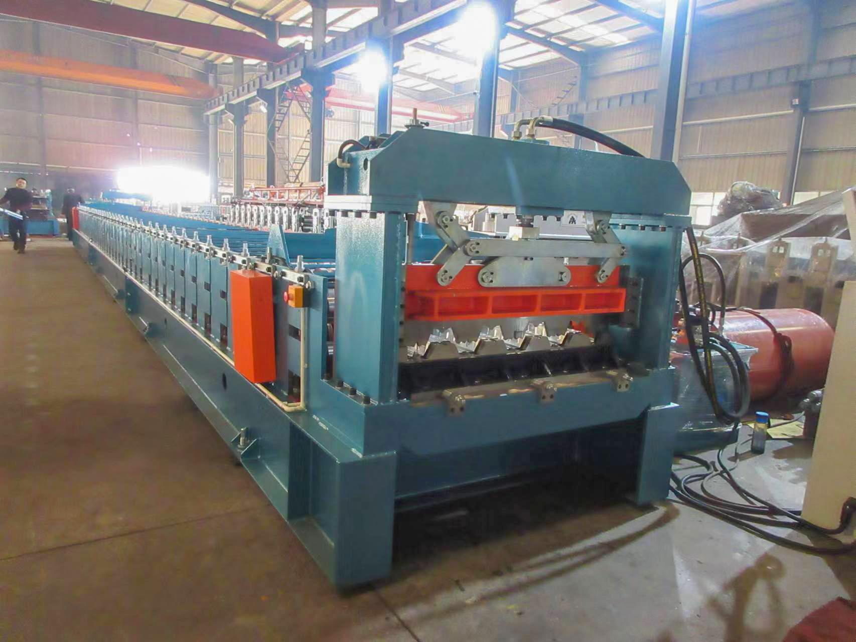 Steel Structure Composite Floor Deck Rolling Forming Machine
