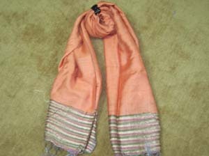 100% रेशम का स्कार्फ