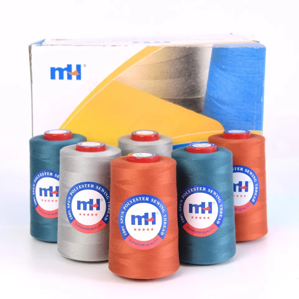 Polyester Sewing Thread - 100% Spun Polyester, 10y To 10000y In Various Counts | Eco-friendly, Anti-piling, Low Shrinkage, High Color Fastness