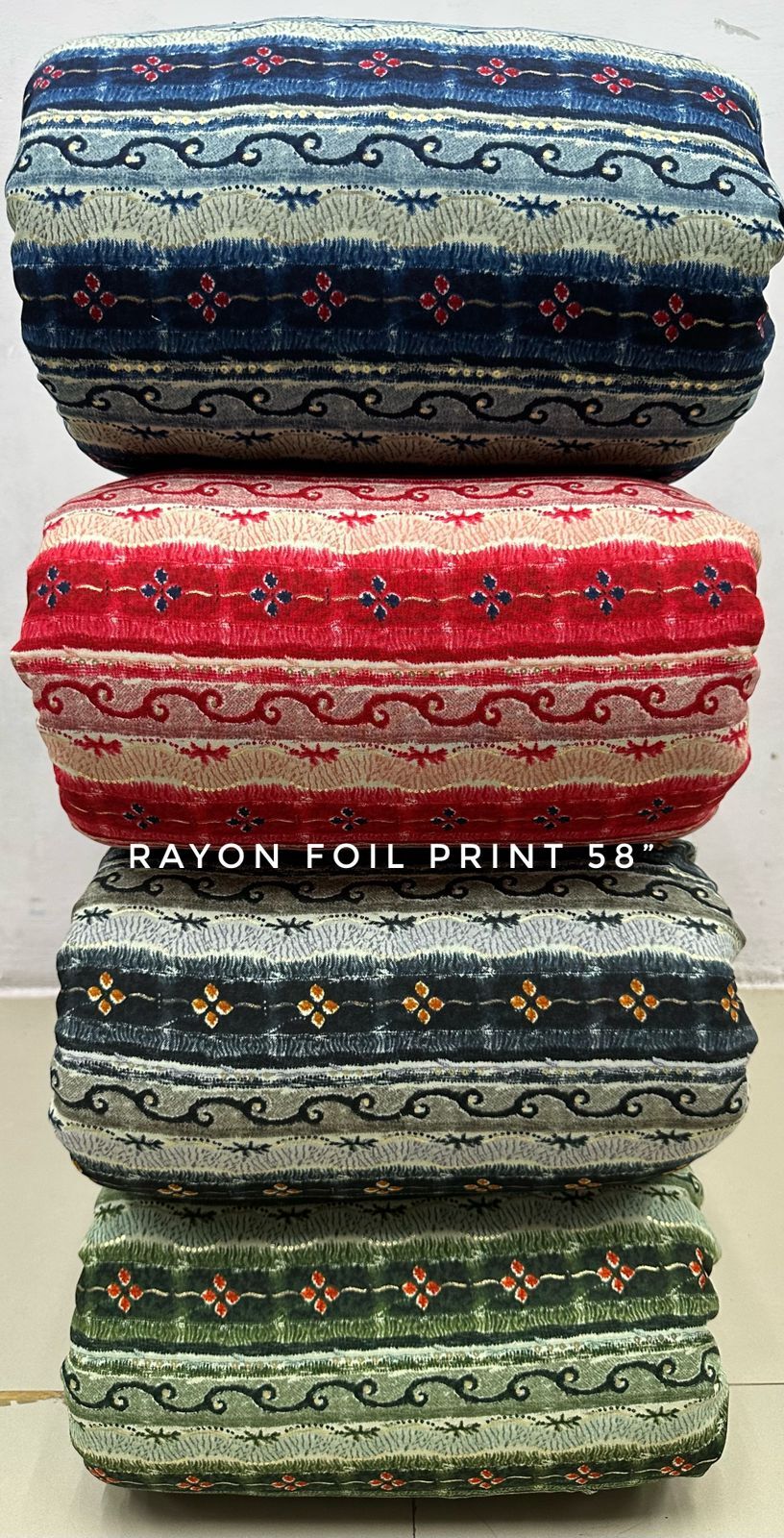 Kurti Fabric - Color: Multicolor