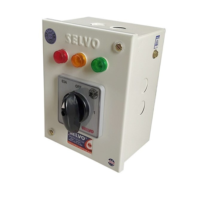 White 63a Spn Phase Selector