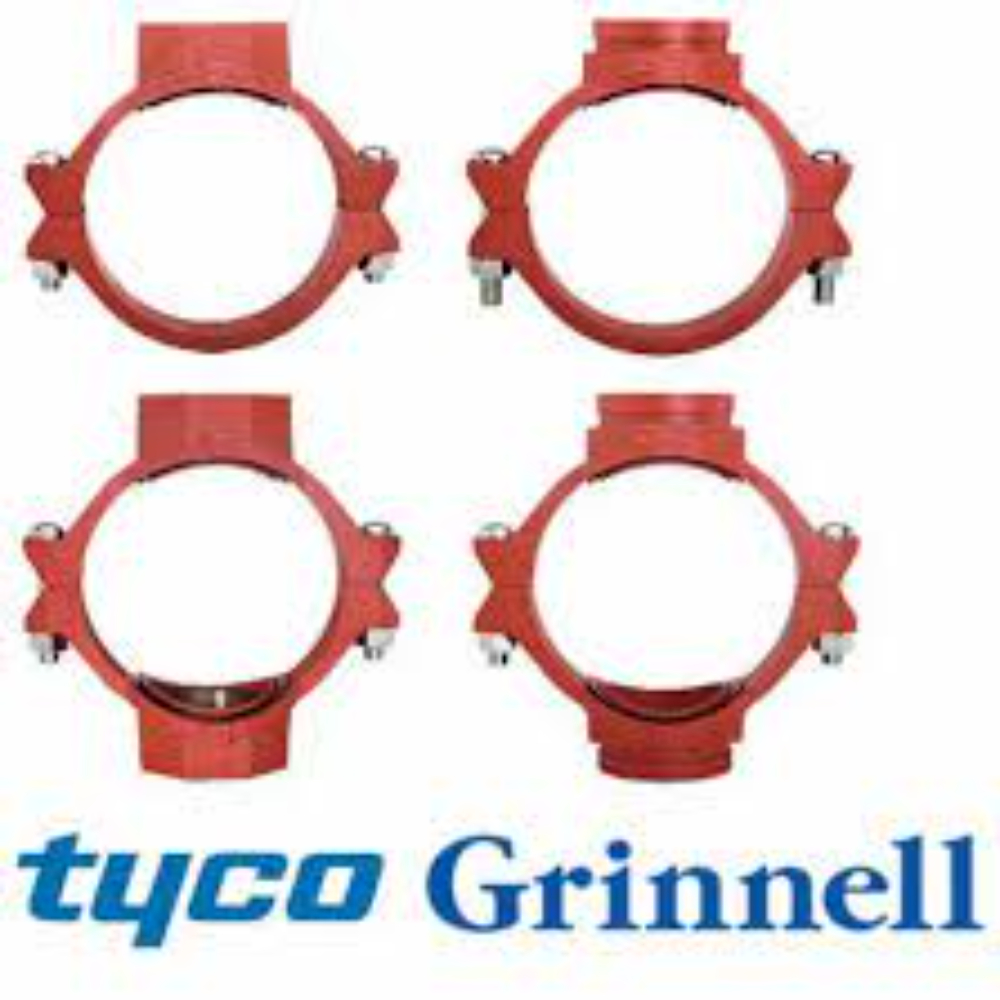 Tyco Grinnell Grooved Fittings System - Grooved Couplings And Fittings | Quick Installation, No Special Tools Required, Ul Listed, Fm Approved