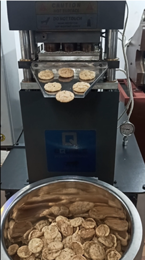 Most Advanced Popping Machine Now Made In India Popped Chips Mini Rice Cake Non Fried Healthy Snack Food Machine