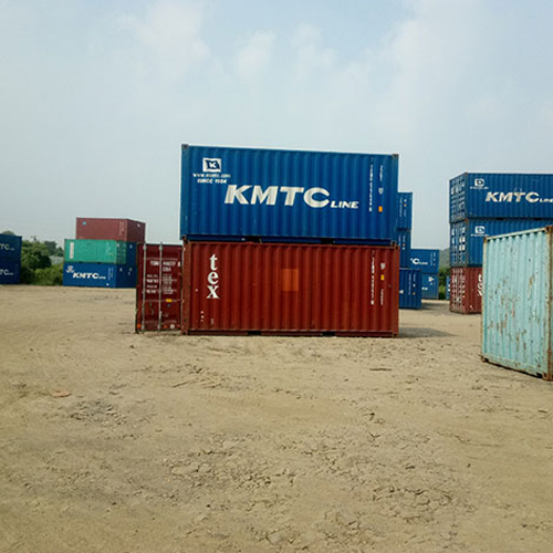 20 Feet Used Shipping Container - Stainless Steel, 20 Feet Length, Polished Finish | Versatile Storage Solution For Commercial Use