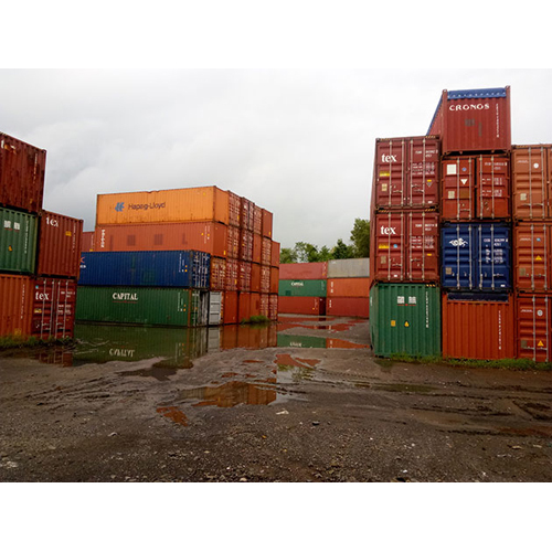 20 Feet Used Shipping Container - Stainless Steel, 20 Feet Length, Polished Finish | Versatile Storage Solution For Commercial Use