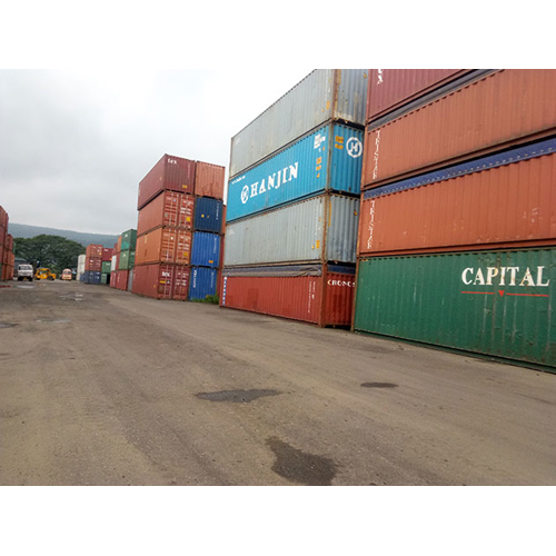 20 Feet Used Shipping Container - Stainless Steel, 20 Feet Length, Polished Finish | Versatile Storage Solution For Commercial Use