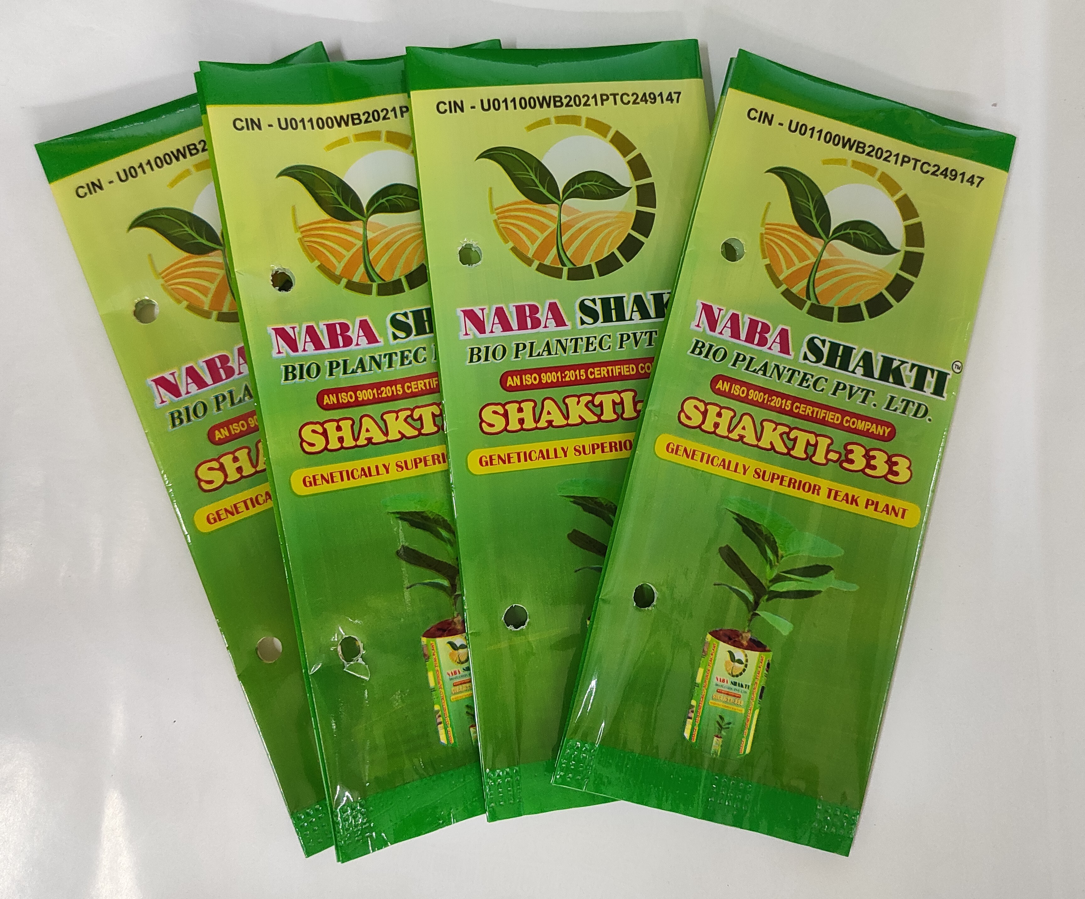 Multi Seeds Laminated Packaging Pouches