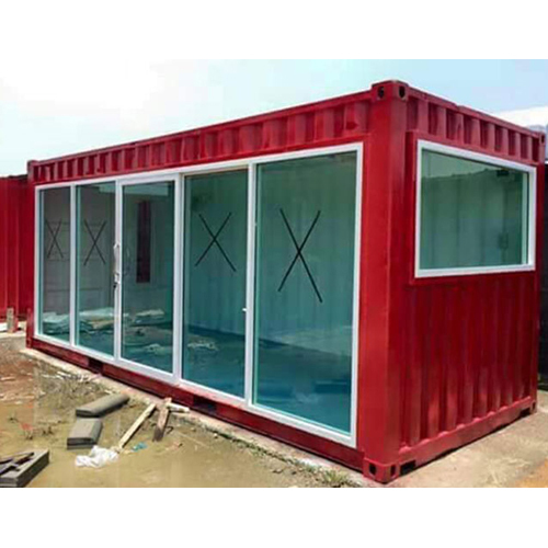Ms Portable Showroom Cabins - Material: Container