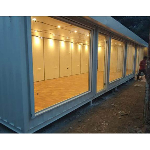 Ms Portable Showroom Cabins - Material: Container