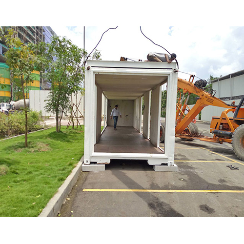 Ms Portable Showroom Cabins - Material: Container