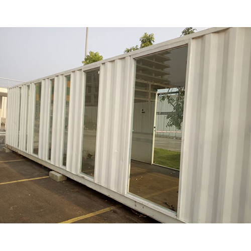 Ms Portable Showroom Cabins - Material: Container