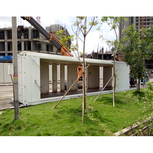 Ms Portable Showroom Cabins - Material: Container