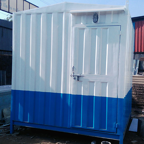 Industrial Portable Security Cabin - Roof Material: Steel / Wood