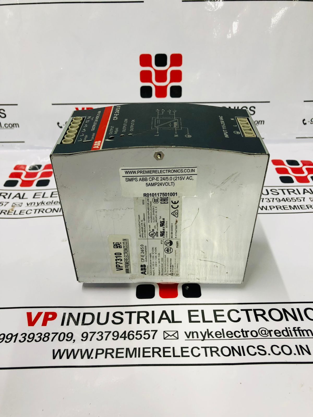 Abb Smps Power Supply  215v Ac 5amp 24v - Application: Industrial