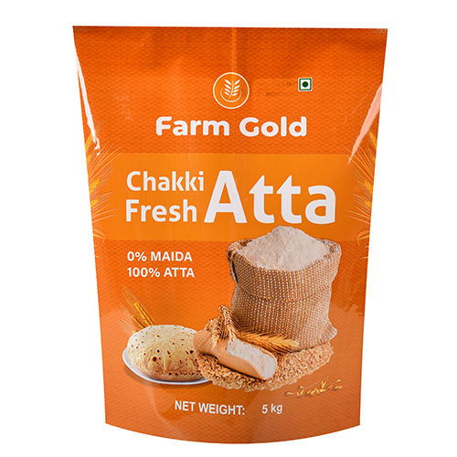 5 Kg Atta Packaging Stand Up Pouch