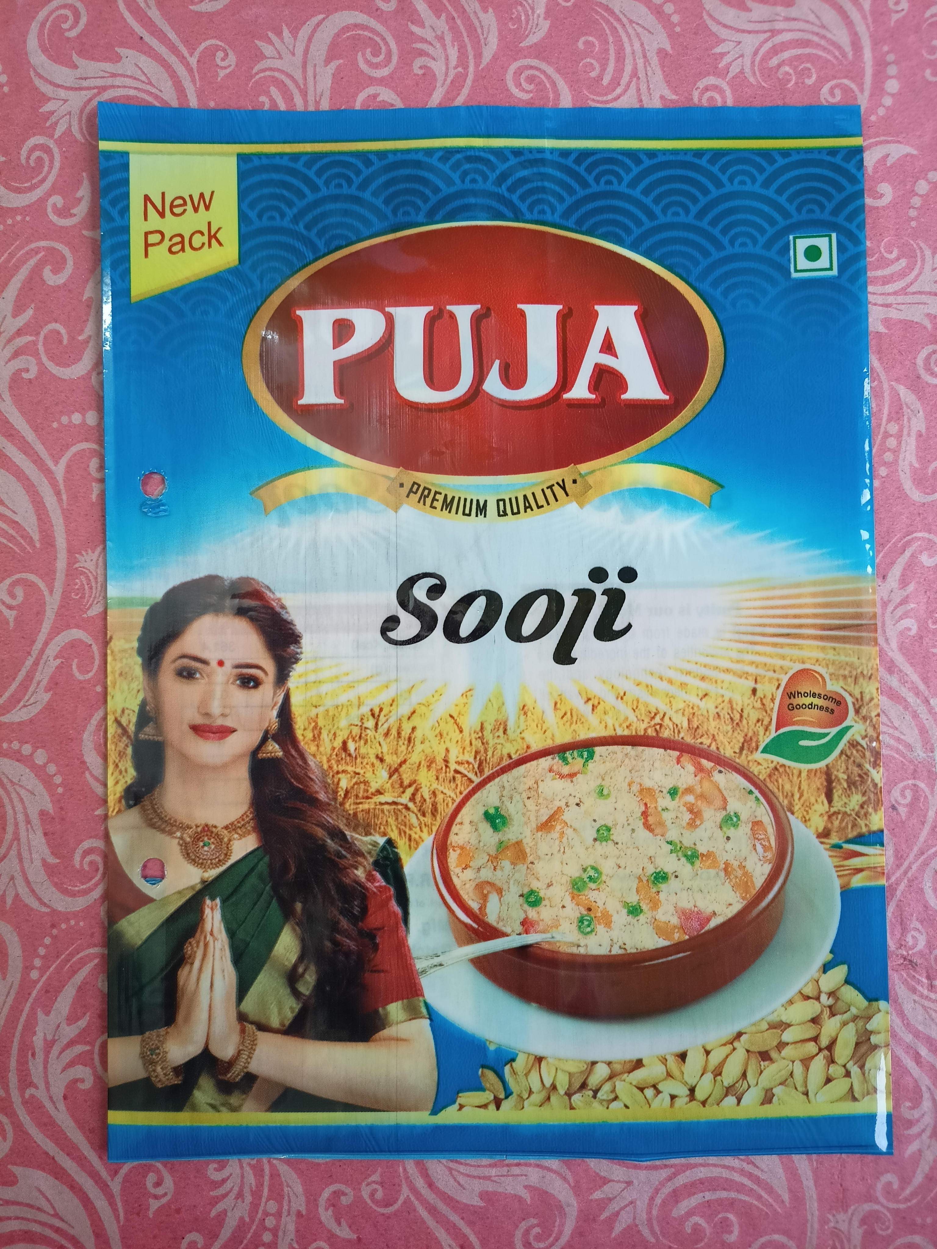 Multi Printed Sooji Packaging Pouch