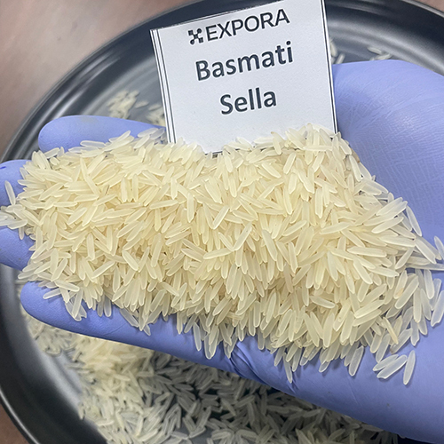 Basmati Sella Rice - Long Grainsize, White Color, 95% Purity, 1% Damage, Organic Cultivation, Dried, 12.5% Moisture, 24 Months Shelf Life