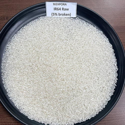 Ir64 Raw 5 % Broken Rice Broken (%): 5%
