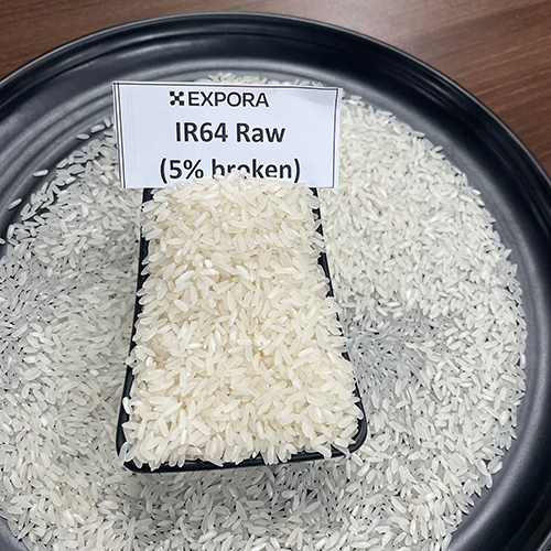 Ir64 Raw 5 % Broken Rice Broken (%): 5%