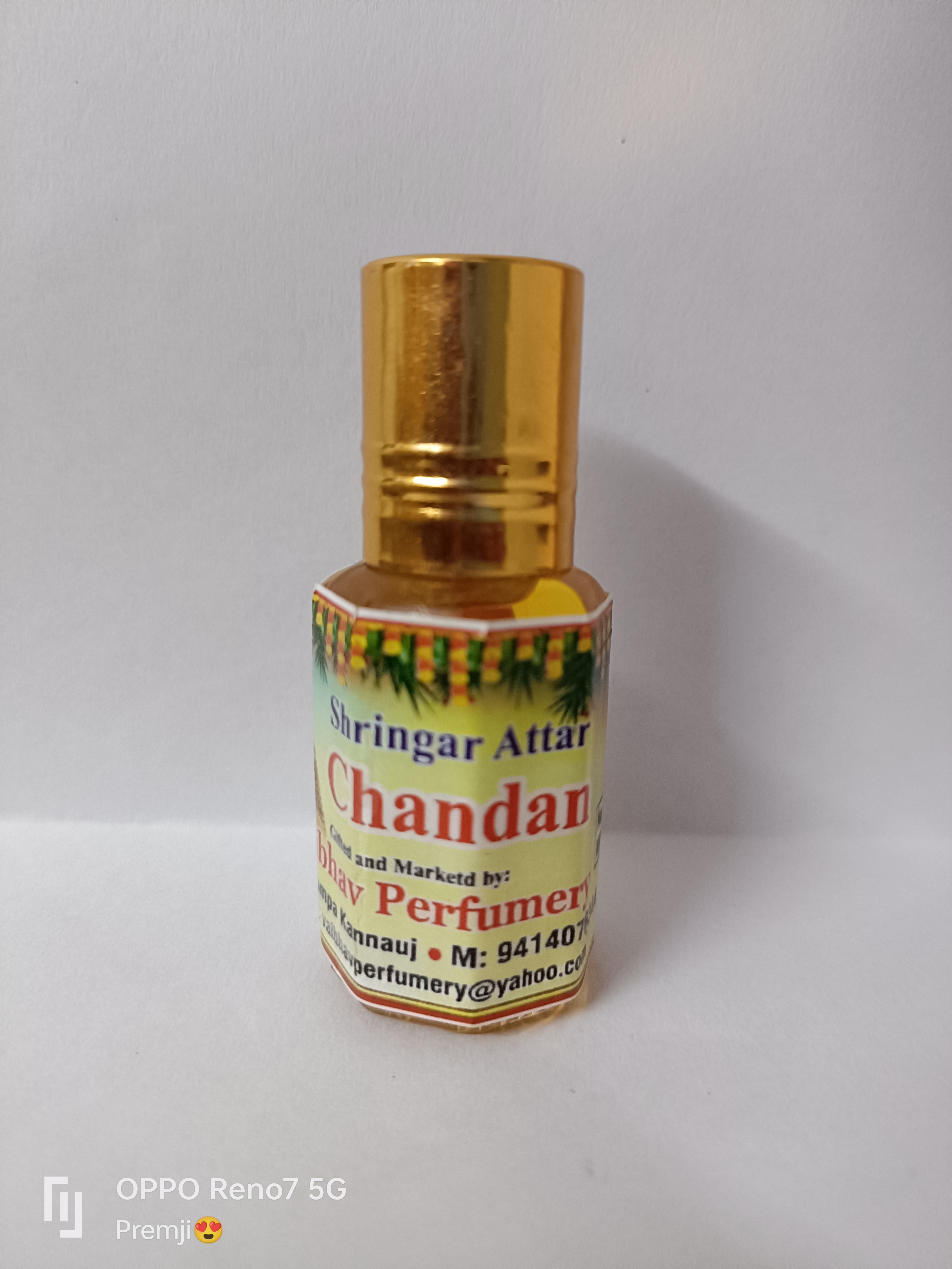 Attar For Puja - Brand Name: Vaibhav Perfumery
