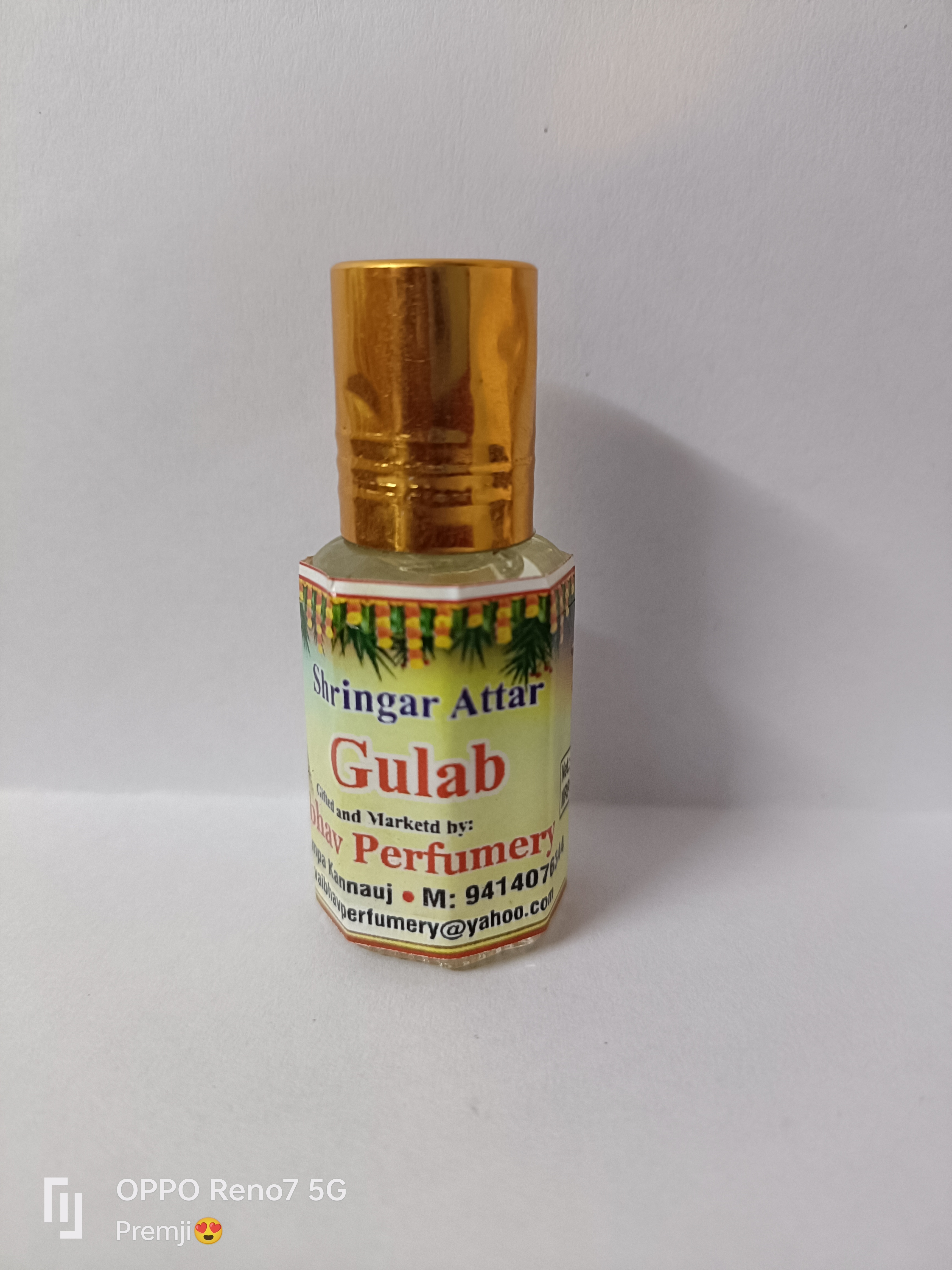 Attar For Puja - Brand Name: Vaibhav Perfumery