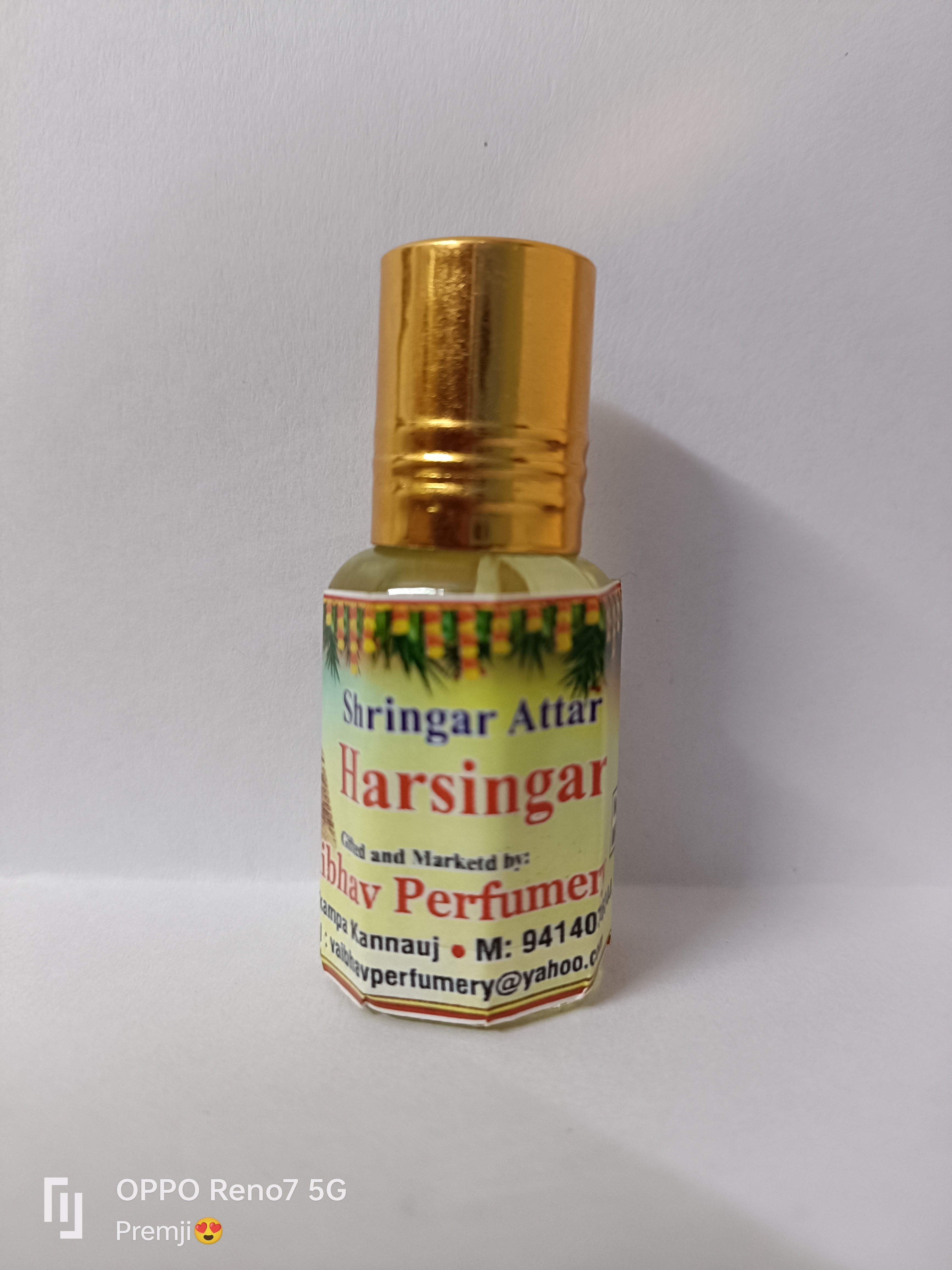 Attar For Puja - Brand Name: Vaibhav Perfumery