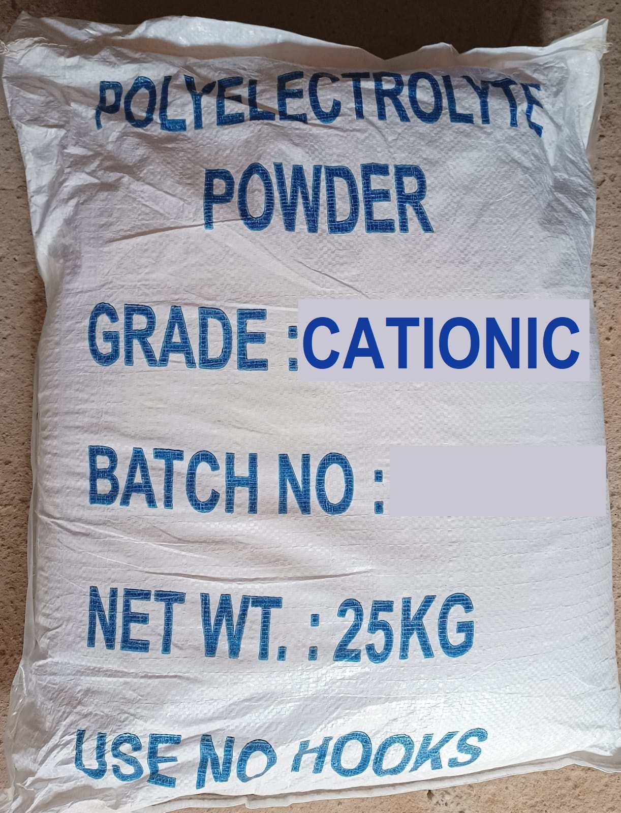 Cationic Polyelectrolyte Powder - High Molecular Weight 1,000,000 - 10,000,000, White Color | Excellent Flocculation, Water Soluble, Enhanced Filtration, Cost-effective Solution