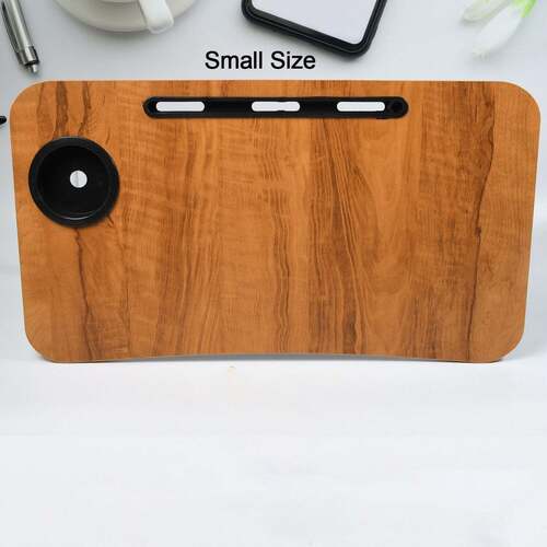 Foldable Bed Study Table Portable Multifunction Laptop Table Lapdesk For Children Bed - Mdf Solid Board | Multi-assorted Color, Ideal For Work, Home & Office