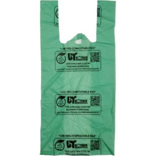 एम्बॉसिंग प्रिंटेड बायो कम्पोस्टेबल बैग