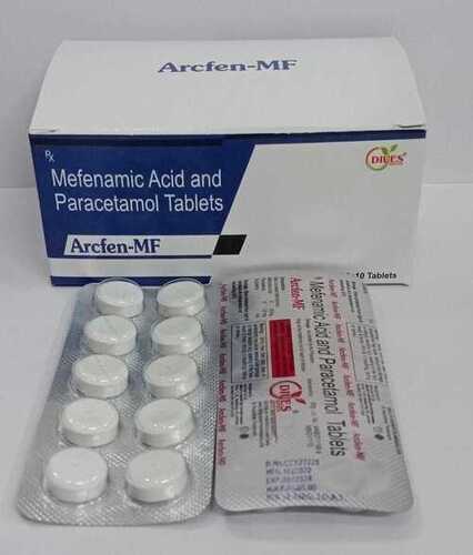 Tablets Mefenamic Acid 250 Paracetamol 325