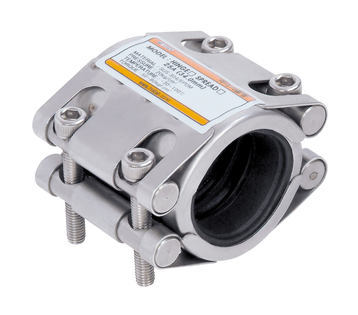 Hi Coupling Histen Pipe Repair Coupling (new Hi Coupling) Pressure: 10 Bar at Best ...