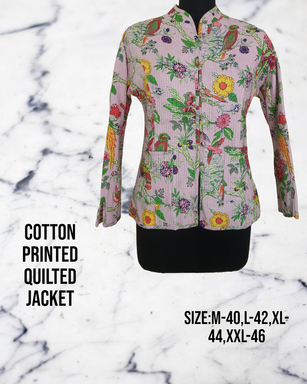 Quilted Jacket Short Jacket - Color: Show As Images