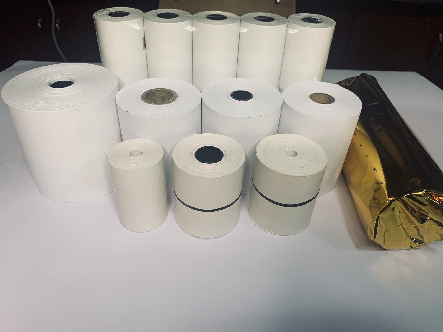 Directly Sell Premium Thermal Paper Rolls - 100% Wood Pulp, 48-80gsm, Various Sizes, Brightness Over 98% | Reliable Supply, Versatile Usage, Plastic/cardboard Core