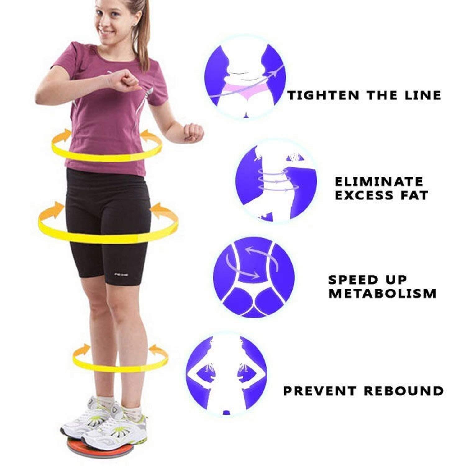 Tummy Twister Acupressure Twister (Magnets) Useful For Figure Tone Up Magnetic Twisting Machine Tummy Twister Abdominal Trimmer Waist Trimmer