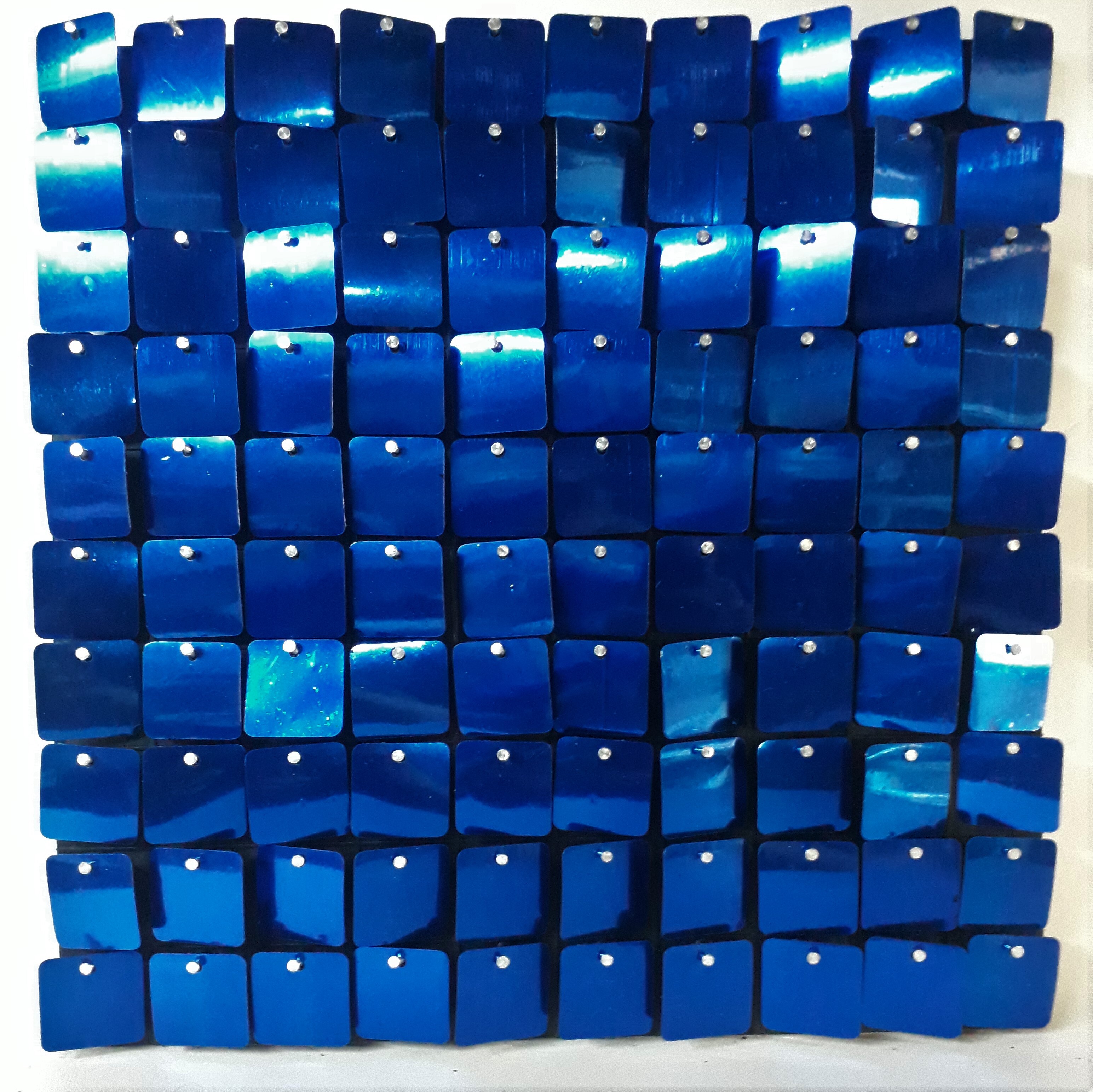 Sequins Air Active Panels - Plastic, 30cm X 30cm, Rosegold | Durable Design, Sturdy 30mm Sequins, Special Aligning Connectors, Extra Included