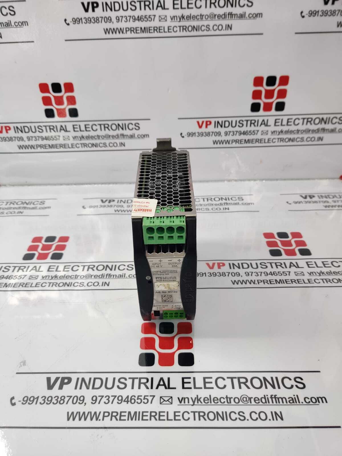 Murr Elektronik Smps D-71570 - 48v Dc 20amp, Black Color, 5x7x10 Cm, 240v Output, Ip65 Protection Level, 6 Months Warranty