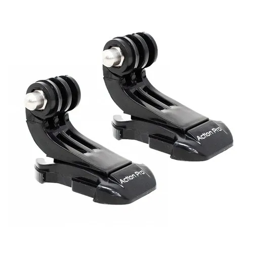 Action Pro 2 x Stainless Steel J Hook Quick Release Buckle - ABS Material, Black Color | Industrial Application, Durable Quick Detach Function