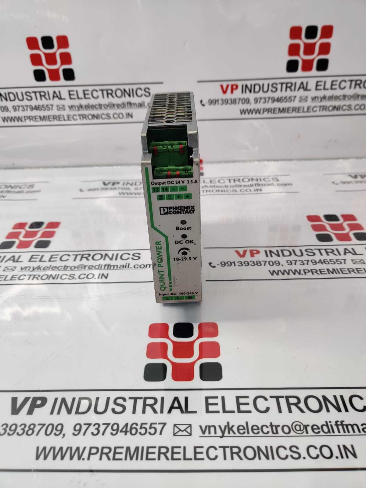 Phoenix Contact Qunit-ps-1ac-24dc-3.5 Smps - Application: Industrial