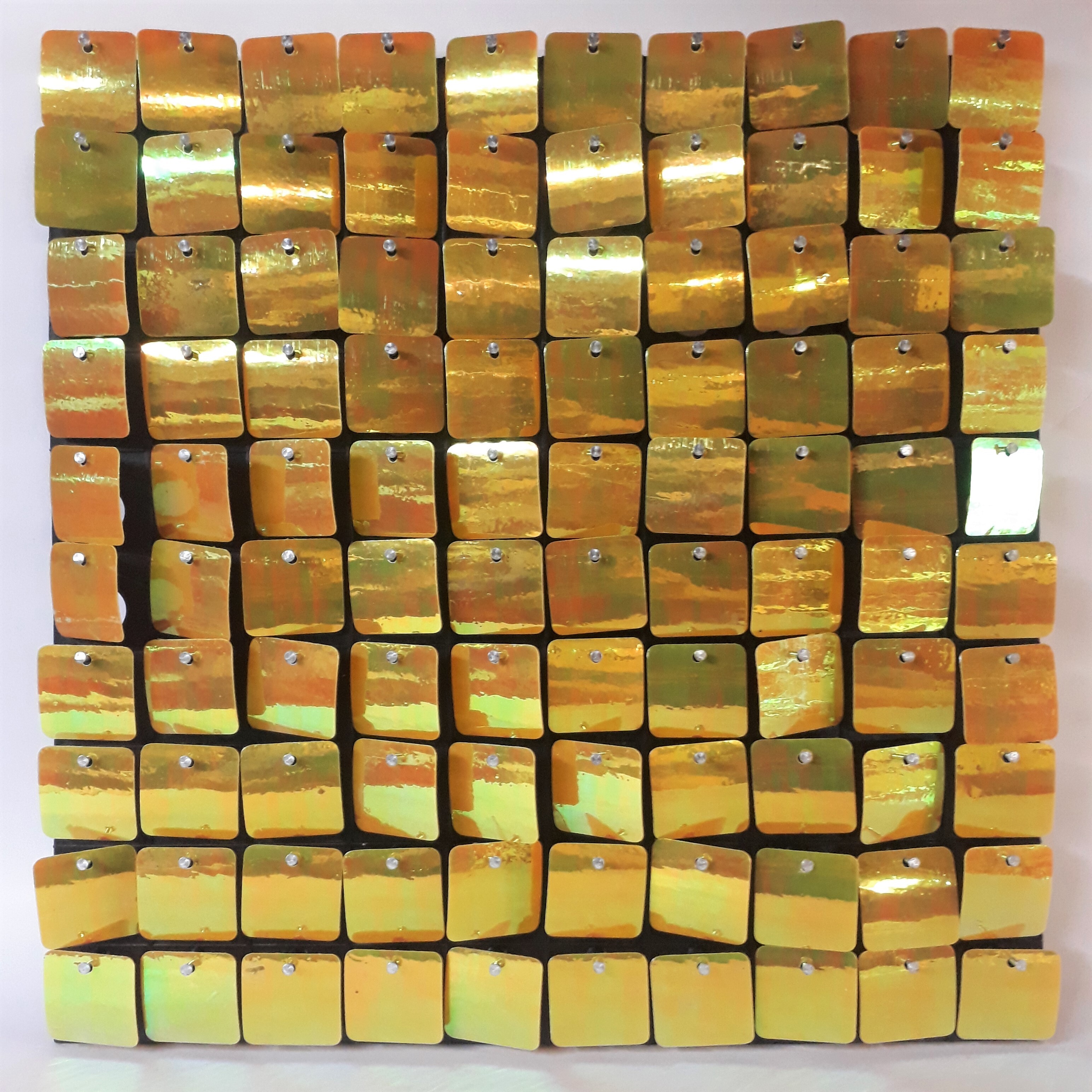 Crystal Sequins Panel With Outdoor Sequins And Connector Clips