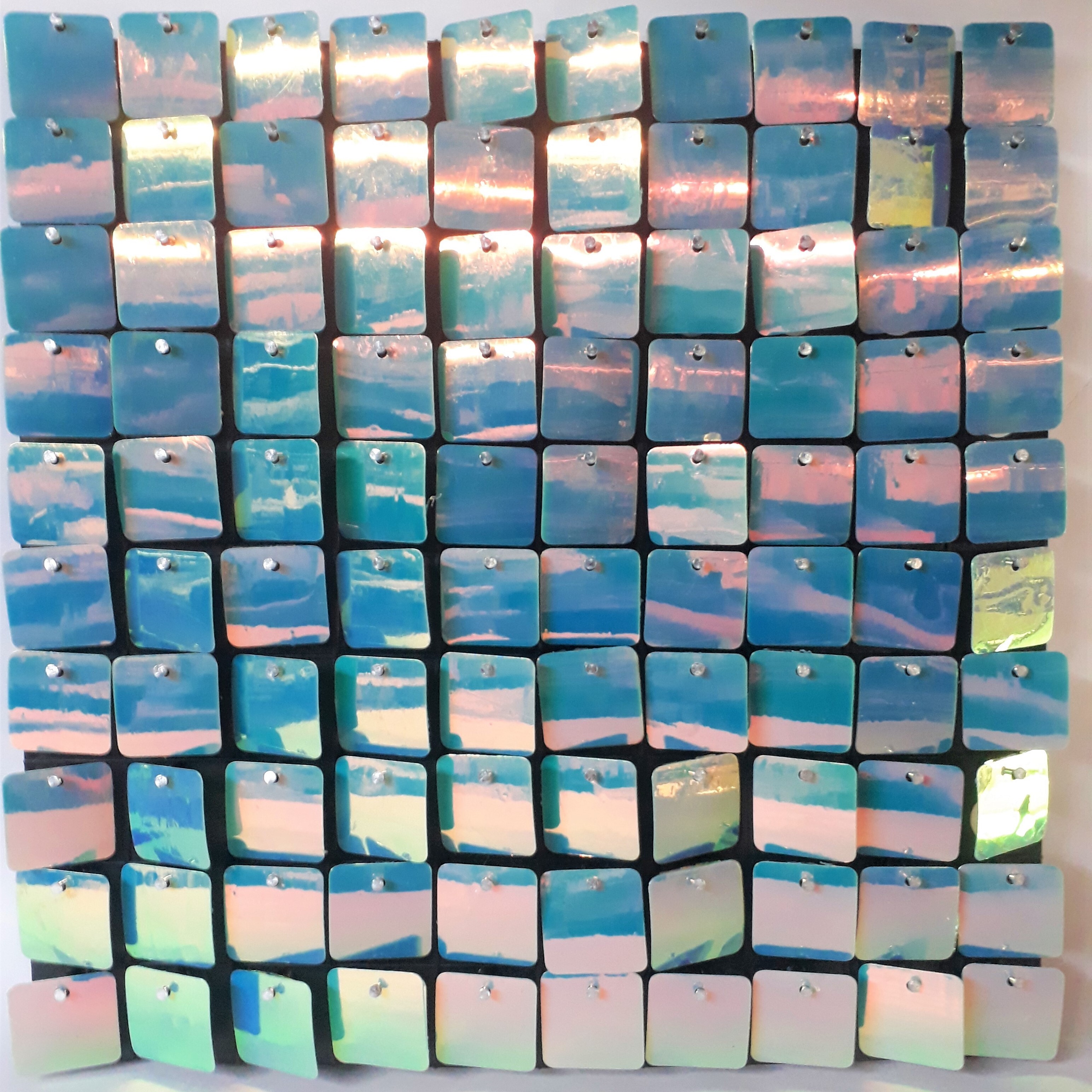 Shimmer Panel With Outdoor Sequins - Color: Multicolor